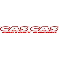 GAS GAS WINDSCREEN STICKER - FACTORY RACING - MADE IN AUSTRALIA