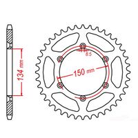 SPROCKET REAR MTX 460 38T #520