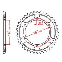 SPROCKET REAR MTX 502 45T #530