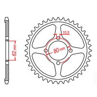 SPROCKET REAR MTX 843 49T #428