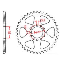 SPROCKET REAR MTX 811 39T #520