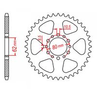 SPROCKET REAR MTX 845 41T #520 - INDENT use 1W2