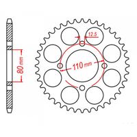 SPROCKET REAR MTX 333 41T #630 - INDENT