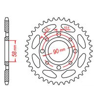 SPROCKET REAR MTX 269 36T #428