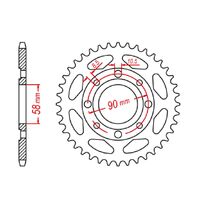 SPROCKET REAR MTX 269 45T #428