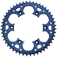 SPROCKET REAR MTX ZERO Alloy MX 251 47T #520 BLU