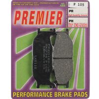 PREMIER BRAKE PADS P105 - YAM