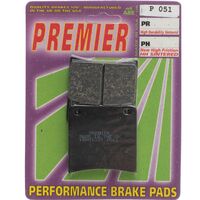 PREMIER BRAKE PADS P051 - SUZ