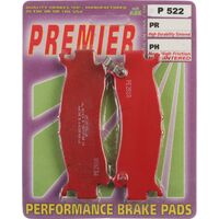 PREMIER BRAKE PADS P522 - HON