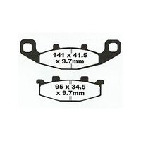 PREMIER BRAKE PADS SEMI SINTERED STREET